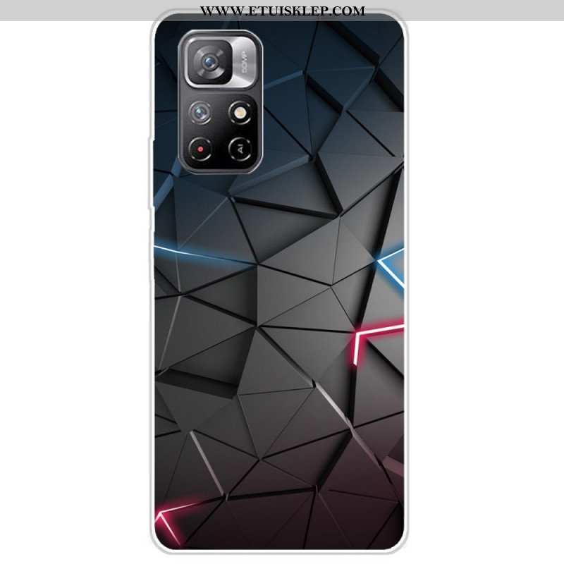 Etui do Poco M4 Pro 5G Elastyczna Geometria